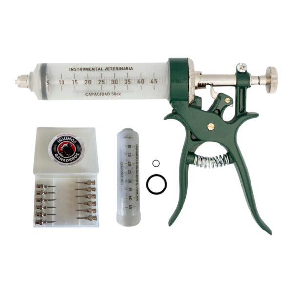 Jeringa Dial Primor 50cc + Kit Repuestos + 12 Agujas